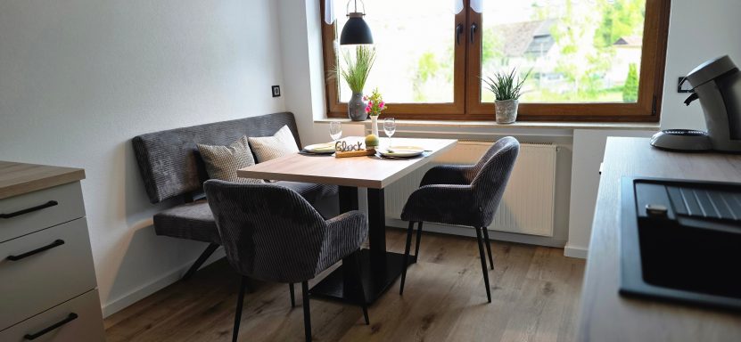 Küche mit Sitzecke Küche mit Sitzecke